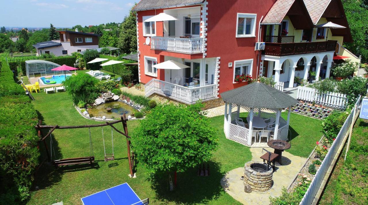Papp Apartmanhaz Vonyarcvashegy Exteriör bild